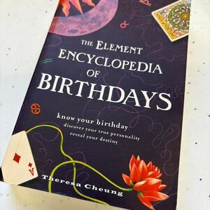 The Element Encyclopedia of Birthdays by Theresa Cheung Astrology Horoscope